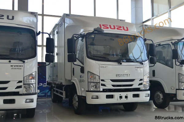 Qingling Isuzu M600 132 hp 4X2(6 wheels) 4.13m Single Row Van Light Truck (China VI) Exterior