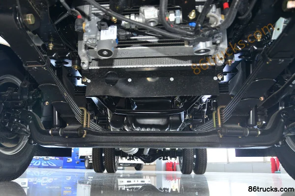 Qingling Isuzu M600 132 hp 4X2(6 wheels) 4.13m Single Row Van Light Truck (China VI) Chassis (1) | 86Trucks