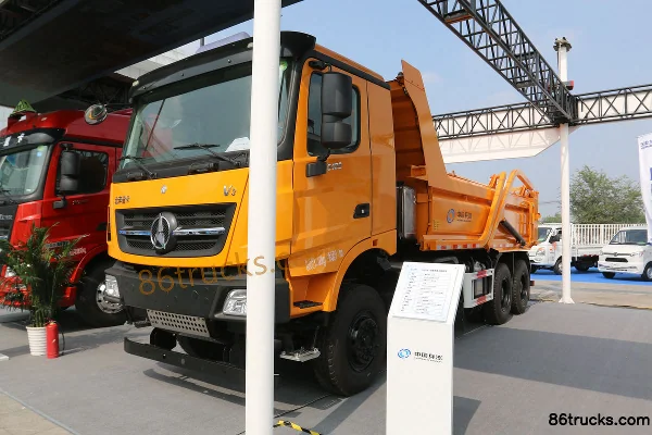 Beiben V3 Heavy Truck Composite Version 375hp 8X4(12 wheels) 5.8m Dump Truck Exterior (3) | 86Trucks