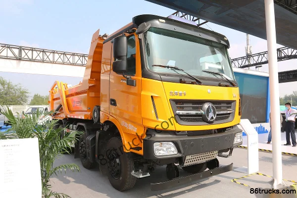 Beiben V3 Heavy Truck 320 hp 8X4(12 wheels) 5.6m Dump Truck Exterior