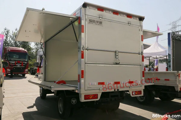 Foton Xiangling M1 Comfort 1.6L 122 hp 4X2(6 wheels) Gasoline 3.05 m semi-row box van micro truck (China VI) Exterior (3) | 86Trucks