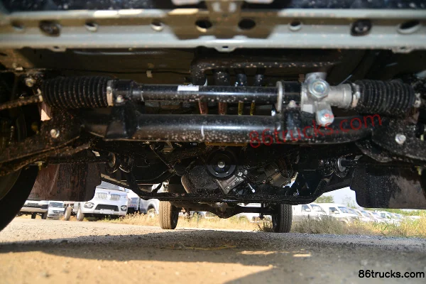 Jinbei T32 Standard 1.5L 102ch 4X2(6 roues) Essence 2,51m plateau double cabine mini camion (China VI) Châssis (3) | 86Trucks