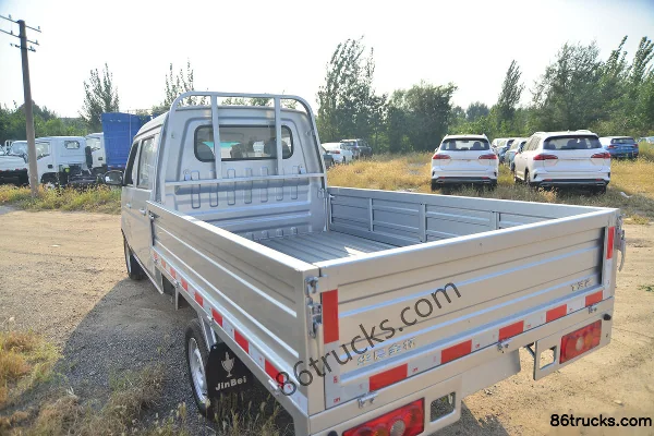 Jinbei T32 Standard 1.5L 102ch 4X2(6 roues) Essence 2,51m plateau double cabine mini camion (China VI) Carrosserie (2) | 86Trucks