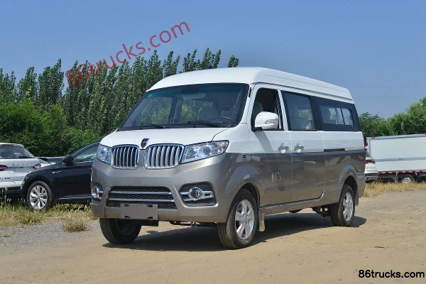 Jinbei New Haishi X30L 2023 Wealth Edition 86 hp CNG 5-Seat Panel Van (100L Gas Tank) (With A/C) Exterior (3) | 86Trucks