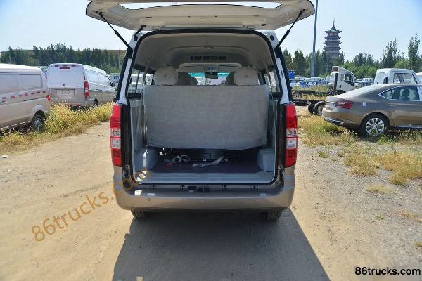 Jinbei New Haishi X30L 2023 Wealth Edition 86 hp CNG 5-Seat Panel Van (100L Gas Tank) (With A/C) Body (2) | 86Trucks