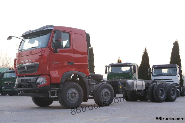 Sinotruk HOWO T7H Heavy Truck 540 hp 8X4(12 wheels) 8.8m Dump Truck (Low Roof) Exterior (3) | 86Trucks