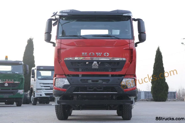 Sinotruk HOWO T7H Heavy Truck 540 hp 8X4(12 wheels) 8.8m Dump Truck (Low Roof) Exterior (2) | 86Trucks
