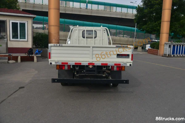 JMC Shunda Narrow Body 122hp 4X2(6 wheels) 3.82m Semi-row Flatbed Light Truck (China VI) (3) | 86Trucks