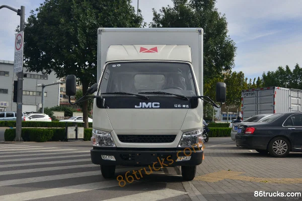 JMC Shunda cabine large 116 ch 4X2(6 roues) camion frigorifique à cabine simple 4,12 m Extérieur (2) | 86Trucks