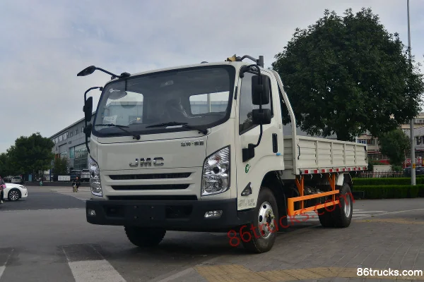 JMC Kaiyun Qiangjin Edition Wide Body Luxury 129hp 4X2(6 wheels) 4.1m AMT Automatic Single Row Flatbed Light Truck (China VI) Exterior (3)