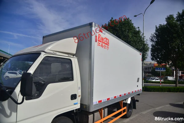 JMC Shunda cabine large 116 ch 4X2(6 roues) camion frigorifique à cabine simple 4,12 m Carrosserie (1) | 86Trucks