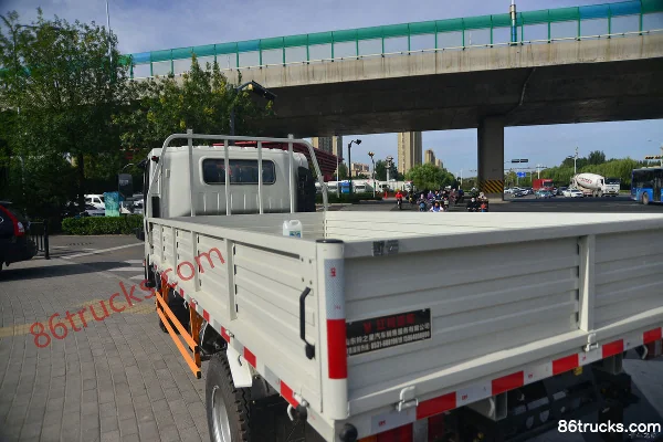 JMC Kaiyun Qiangjin Edition Wide Body Luxury 129hp 4X2(6 wheels) 4.1m AMT Automatic Single Row Flatbed Light Truck (China VI) (3) | 86Trucks