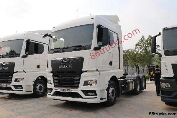 MAN New TGX Series Heavy Truck 470 hp 6X2R Tractor Truck (TGX28.470) Exterior (2) | 86Trucks