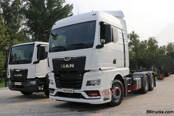MAN New TGX Series Heavy Truck 510 hp 6X4(10 wheels) Tractor Truck (TGX28.510) Exterior (2) | 86Trucks