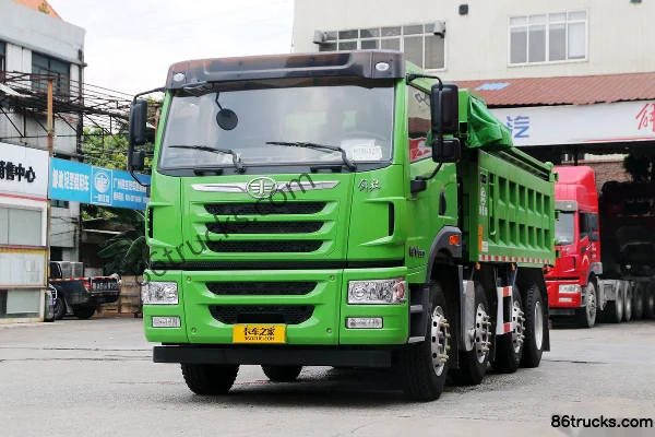 FAW Jiefang Qingdao HanV Heavy Truck 2.0 270hp 8X2(10 wheels) 5.8m Dump Truck (China VI) Exterior (3) | 86Trucks