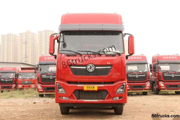 Dongfeng Commercial Vehicle Tianlong KL Heavy Truck 420 hp 8X4(12 wheels) 9.6m Livestock & Poultry Cargo Truck with Stake and Cage Exterior