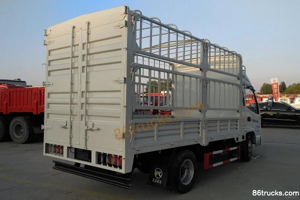 Kama K8 Fuyunlai 95hp 4X2(6 wheels) 3.83m Raised Roof Cargo Truck with Half-Cab Exterior (3) | 86Trucks