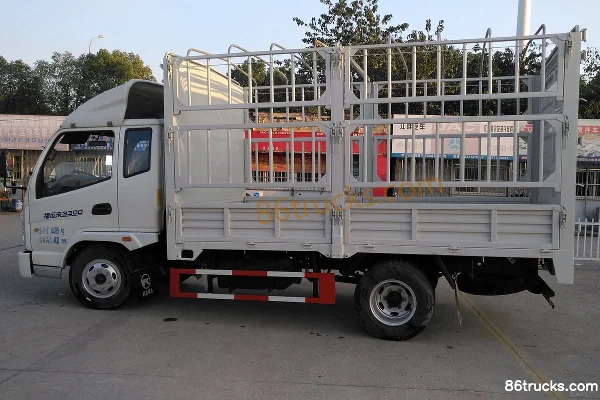 Kama K8 Fuyunlai 95hp 4X2(6 wheels) 3.83m Raised Roof Cargo Truck with Half-Cab Exterior (2) | 86Trucks