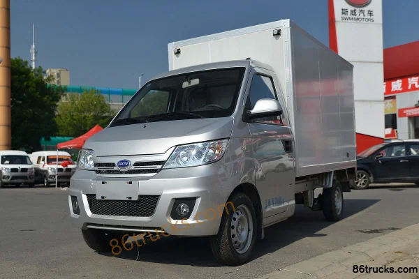 Karry Youjin 2019 Standard 1.3L 82hp 4X2(6 wheels) Gasoline 2.9m Single Row Box Mini Truck Exterior (3) | 86Trucks