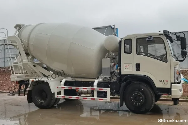 Dongfeng S600 160 ch 4X2(6 roues) camion malaxeur Extérieur (2) | 86Trucks