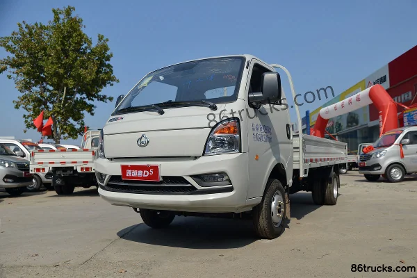 Changan Kuayue D5 PLUS Standard 1.6L 122 ch 4X2(6 roues) 3,75 m plateau simple cabine petit camion (China VI) Extérieur (3) | 86Trucks