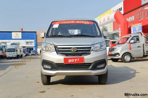 Changan Kuayue Xinbao T3 Standard Edition 1.3L Gasoline 91hp 4X2(6 wheels) 2.22m Double Row Flatbed Micro Truck (Single Rear Wheel) Exterior