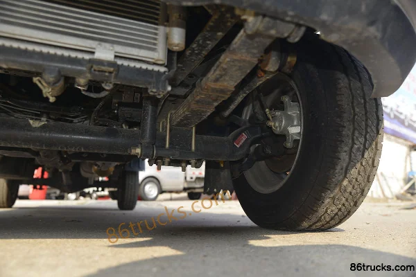 Changan Kuayue Xinbao T5 Comfort Edition 1.5L Gasoline 112hp 4X2(6 wheels) 2.55m Double Row Stake Truck (Dual Rear Wheels) (China VI) Chassi