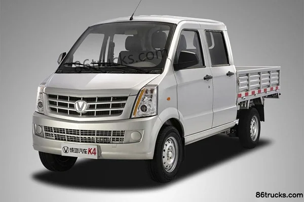 Chengdu K4 1.5L 116 hp 4X2(6 wheels) Gasoline 2.16m Double Row Flatbed Mini Truck (China VI) Exterior (2) | 86Trucks