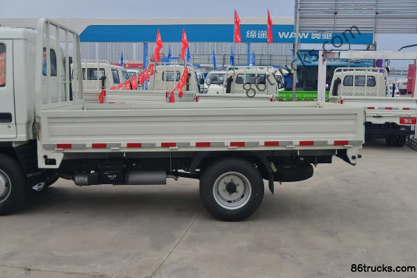 Foton Times Small Card Star 2 1.5L 116hp 4X2(6 wheels) Gasoline 3.3m Single Row Flatbed Micro Truck (China VI) Body (2) | 86Trucks