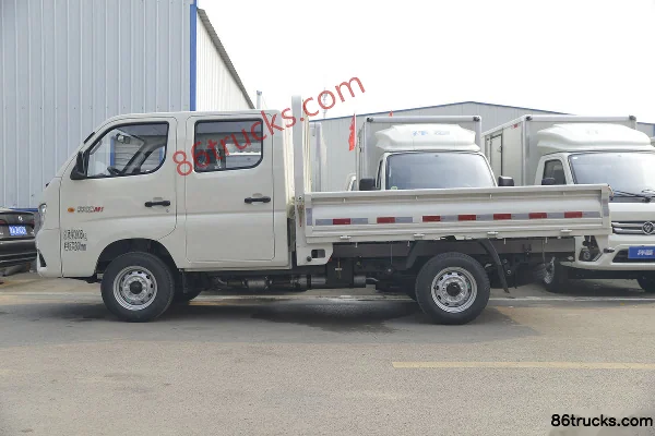 Foton Xiangling M1 Confort 1.6L 122 ch 4X2(6 roues) essence 2,55 m camion plateau micro double cabine Extérieur (3) | 86Trucks