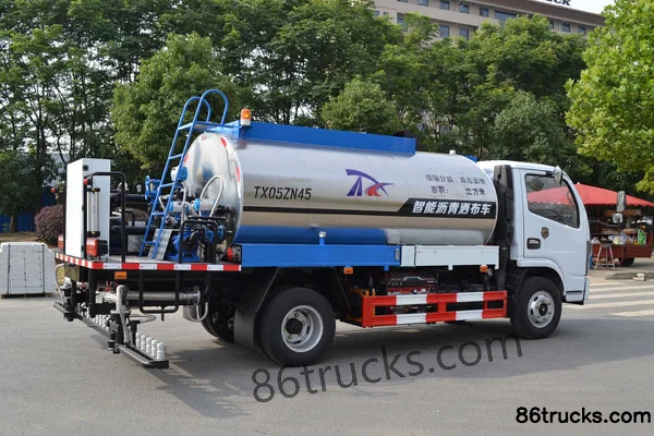 Dongfeng Duolika D6 127hp 4X2(6 wheels) asphalt distributor truck (Xindongri brand) Exterior (2) | 86Trucks
