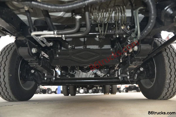 Foton Xiangling M2 1.6L 122 hp 4X2(6 wheels) Gasoline 3.3 m Semi-row Flatbed Mini Truck Chassis (1) | 86Trucks