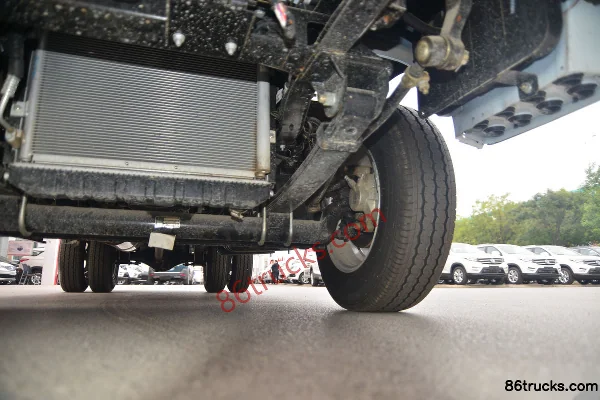 Yuejin Fuxing S80 95 ch 4X2(6 roues) 3,62 m fourgon simple cabine petit camion (China VI) Châssis (3) | 86Trucks
