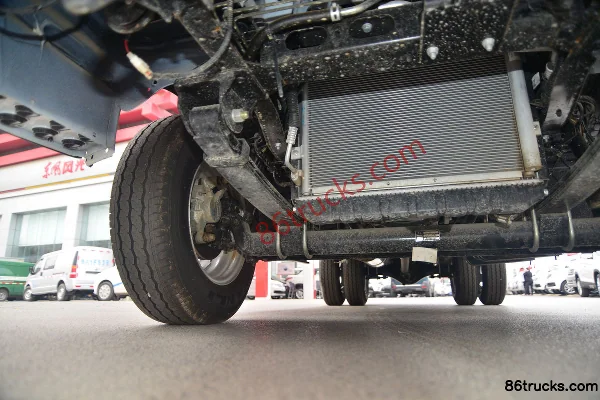 Yuejin Fuxing S80 95 ch 4X2(6 roues) 3,62 m fourgon simple cabine petit camion (China VI) Châssis (2) | 86Trucks