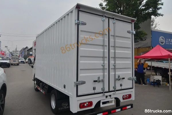 Yuejin Fuxing S80 95 ch 4X2(6 roues) 3,62 m fourgon simple cabine petit camion (China VI) Carrosserie (2) | 86Trucks