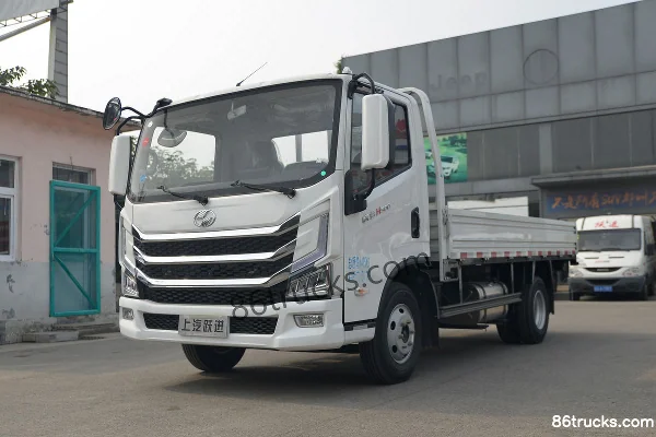 Yuejin Beyond H500 170hp 4X2(6 wheels) 5.2m Single Row Flatbed Light Truck (China VI) Exterior (3) | 86Trucks