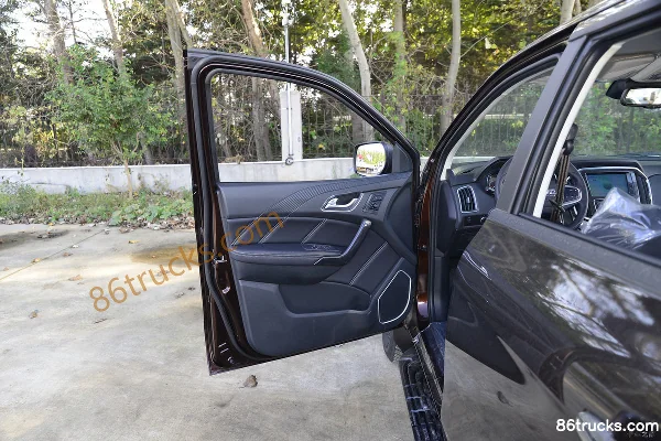 JMC Yuhu 7 2020 2.0T Diesel 142 hp Automatic 4WD Short Wheelbase Double Cab Pickup Chassis (1) | 86Trucks