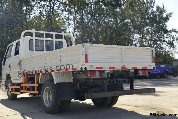 JMC New Shunda Narrow Body Luxury Edition 116 hp 4X2(6 wheels) 2.14m Double Row Flatbed Light Truck (China VI) (3) | 86Trucks