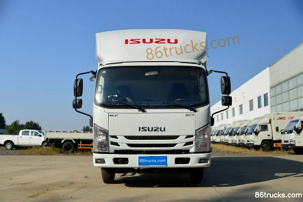 Jiangxi Isuzu Wing Release EC7 Standard Edition 116hp 4X2(6 wheels) 4.2m single-row van light truck Exterior (2) | 86Trucks