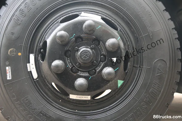 Foton Dajingang ES3 131 ch 4X2(6 roues) camion benne 3,6 m Châssis (3) | 86Trucks