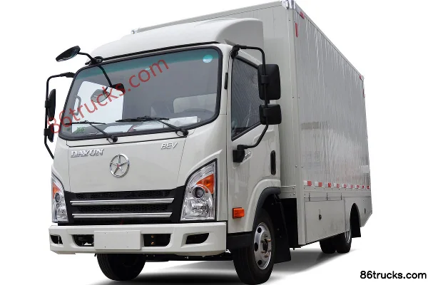 Dayun E3 4.5T 4.05m Single Row Pure Electric Van Light Truck 4X2(6 wheels) Exterior (2) | 86Trucks