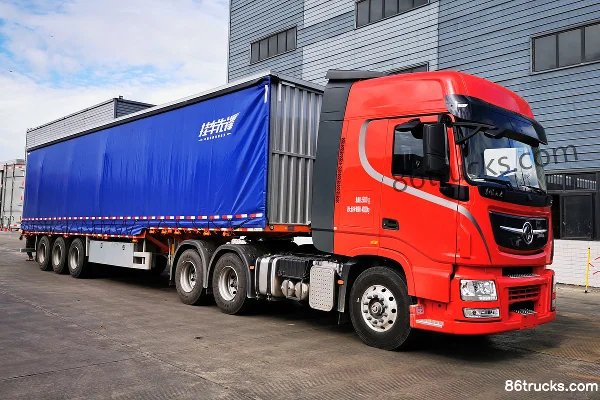 CIMC CIMC brand 13.75m center-axle vehicle transport trailer van semi-trailer