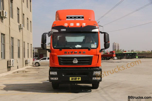 Sinotruk Sitrak G5 heavy truck 330 hp 6X2(8 wheels) 9.52m stake truck Exterior (2) | 86Trucks
