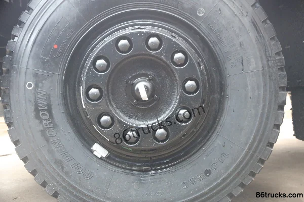 Foton Dajin'gang ES7 270 ch 6X2(8 roues) 7,4 m camion benne (China VI) Châssis (3) | 86Trucks