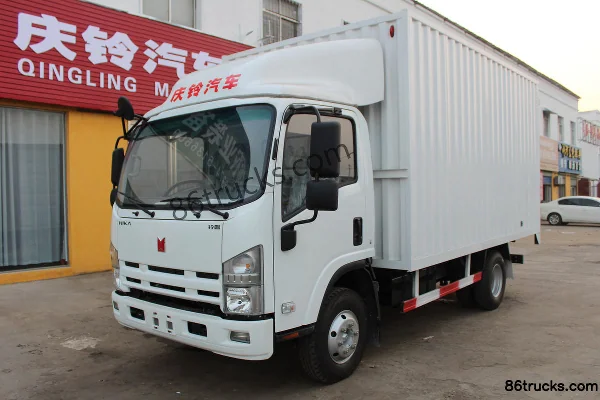 Qingling Lingka 156 hp 4X2(6 wheels) 4.13m Single-Row Van Light Truck Exterior (3) | 86Trucks