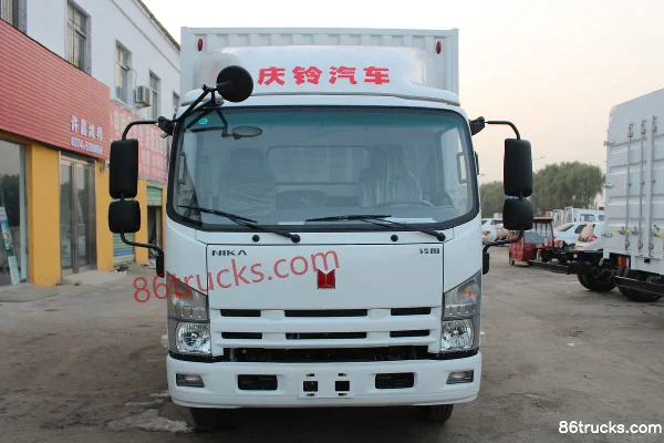 Qingling Lingka 156 hp 4X2(6 wheels) 4.13m Single-Row Van Light Truck Exterior (2) | 86Trucks