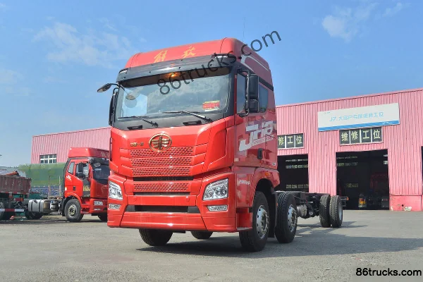 FAW Jiefang Qingdao JH6 Heavy Truck Leading Edition 2.0 290hp 6X2(8 wheels) 8.6m Stake Truck Exterior (3) | 86Trucks
