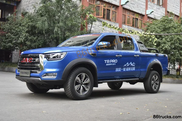 JAC T8PRO 2021 Ruixing Edition 2.0T Diesel 150hp 2WD Large Double Cab Pickup (China VI) (3) | 86Trucks