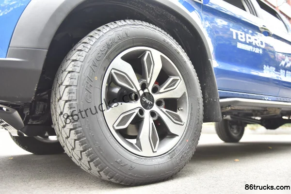 JAC T8PRO 2021 Ruixing Edition 2.0T Diesel 150hp 2WD Large Double Cab Pickup (China VI) Body (2) | 86Trucks