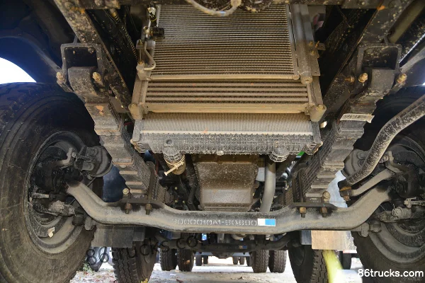 Dayun Fengdu 220hp 6X2(8 wheels) 4.8m dump truck Chassis (1) | 86Trucks